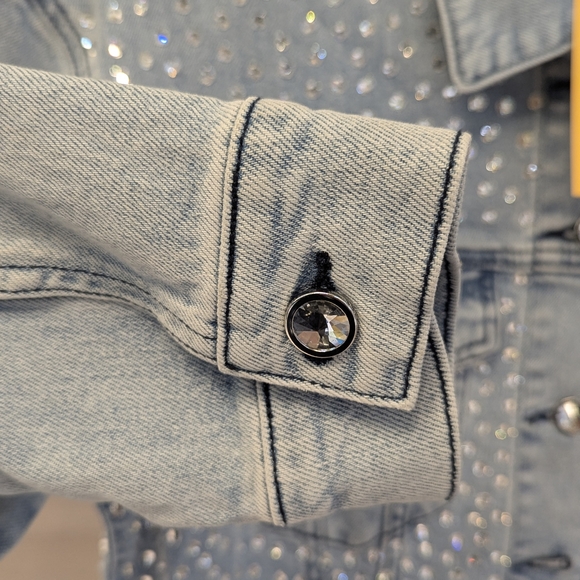 Studded Denim Jacket - Picture 8 of 10